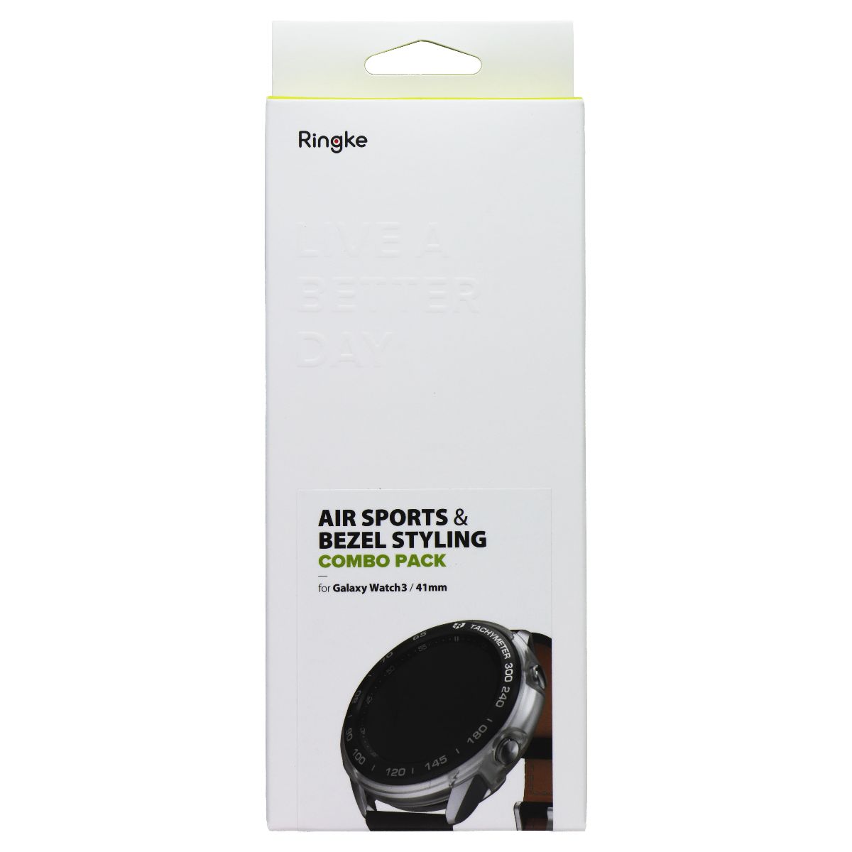 Ringke Air Sports & Bezel Styling Pack for Galaxy Watch3 (41mm) - Matte Clear Smart Watch Accessories - Smart Watch Cases Ringke - Simple Cell Bulk Wholesale Pricing - USA Seller