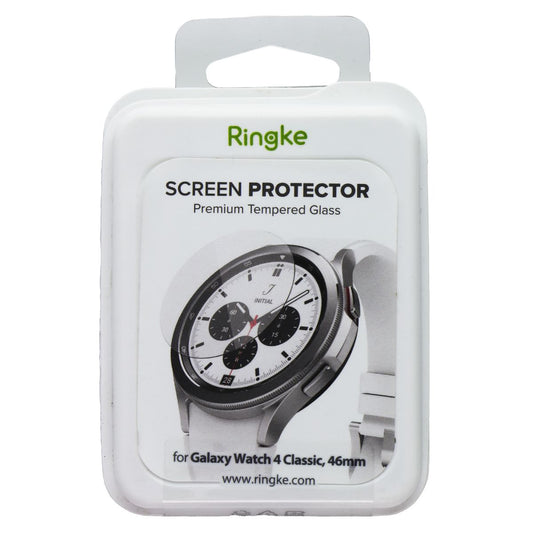 Ringke Tempered Glass Screen Protector for Galaxy Watch4 Classic (46mm) - 4 Pack