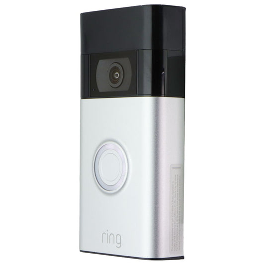Ring Video Doorbell - 1080p HD video (5UM5E5) - Satin Nickel Home Surveillance - Security Cameras Ring - Simple Cell Bulk Wholesale Pricing - USA Seller