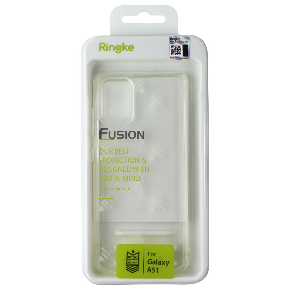 Ringke Fusion Series Hard Case for Samsung Galaxy A51 - Clear Cell Phone - Cases, Covers & Skins Ringke - Simple Cell Bulk Wholesale Pricing - USA Seller