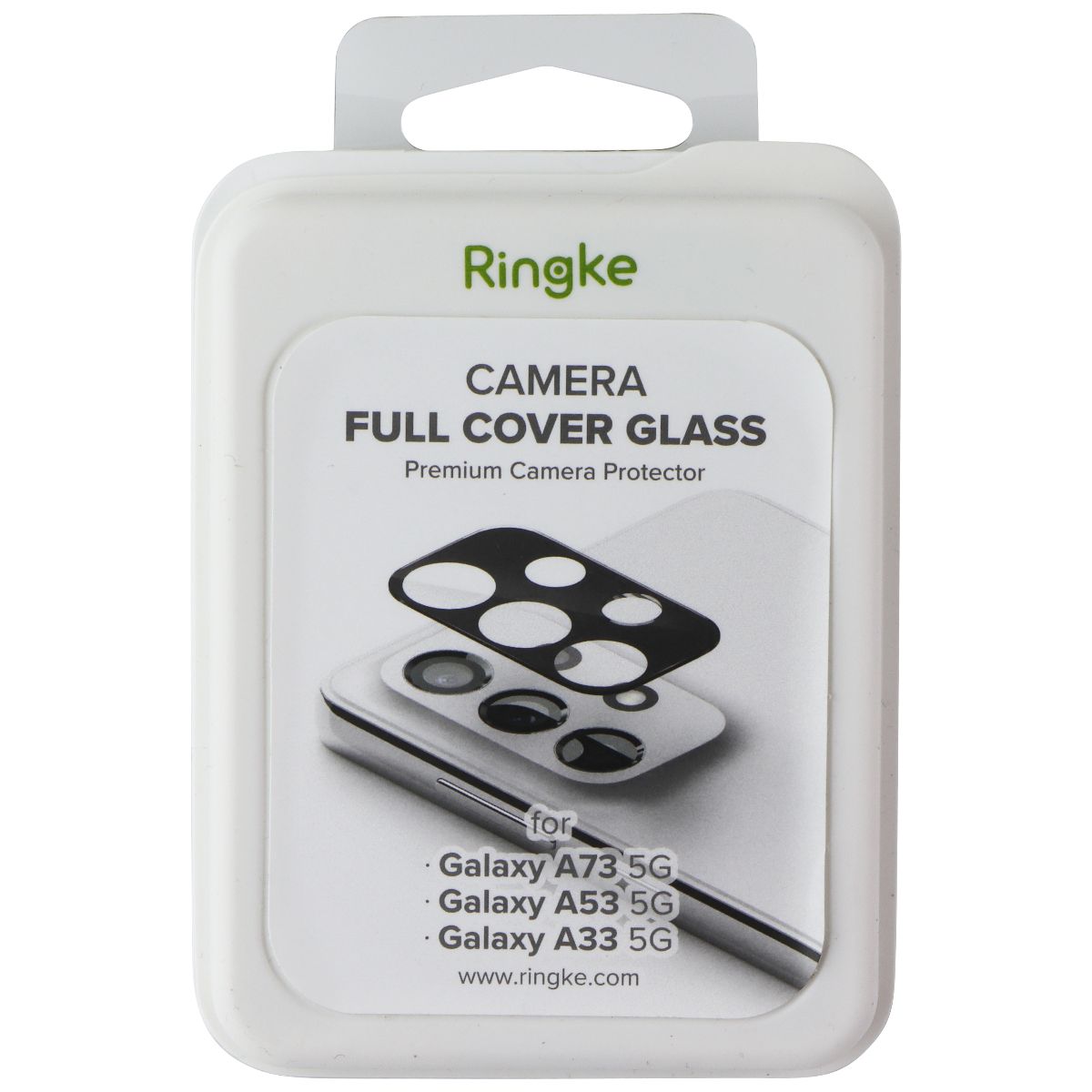 Ringke Camera Full Cover Glass for Samsung Galaxy A73 5G/A53 5G/A33 5G (3 Pack) Cell Phone - Screen Protectors Ringke - Simple Cell Bulk Wholesale Pricing - USA Seller