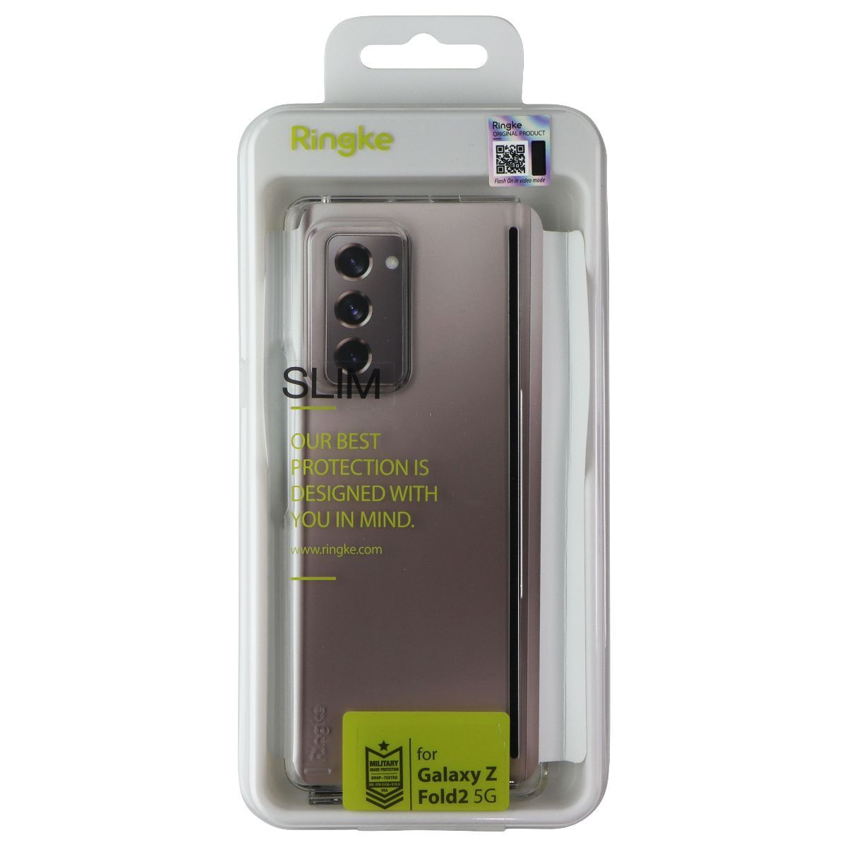 Ringke Slim Series Case for Samsung Galaxy Z Fold2 5G - Clear Cell Phone - Cases, Covers & Skins Ringke - Simple Cell Bulk Wholesale Pricing - USA Seller
