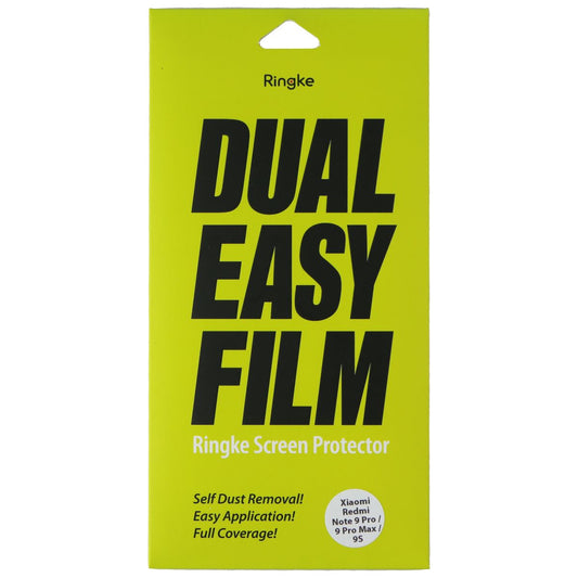 Ringke Dual Easy Film for Xiaomi Redmi Note 9 Pro/9 Pro Max/9 - (2 Pack) Cell Phone - Screen Protectors Ringke - Simple Cell Bulk Wholesale Pricing - USA Seller