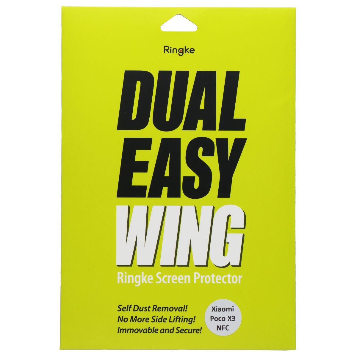 Ringke Dual Easy Wing Screen Protector (2-Pack) for xiaomi Poco X3 NFC Cell Phone - Screen Protectors Ringke - Simple Cell Bulk Wholesale Pricing - USA Seller