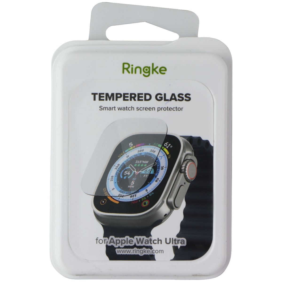 Ringke Tempered Glass Screen Protector for Apple Watch Ultra - 4 Pack