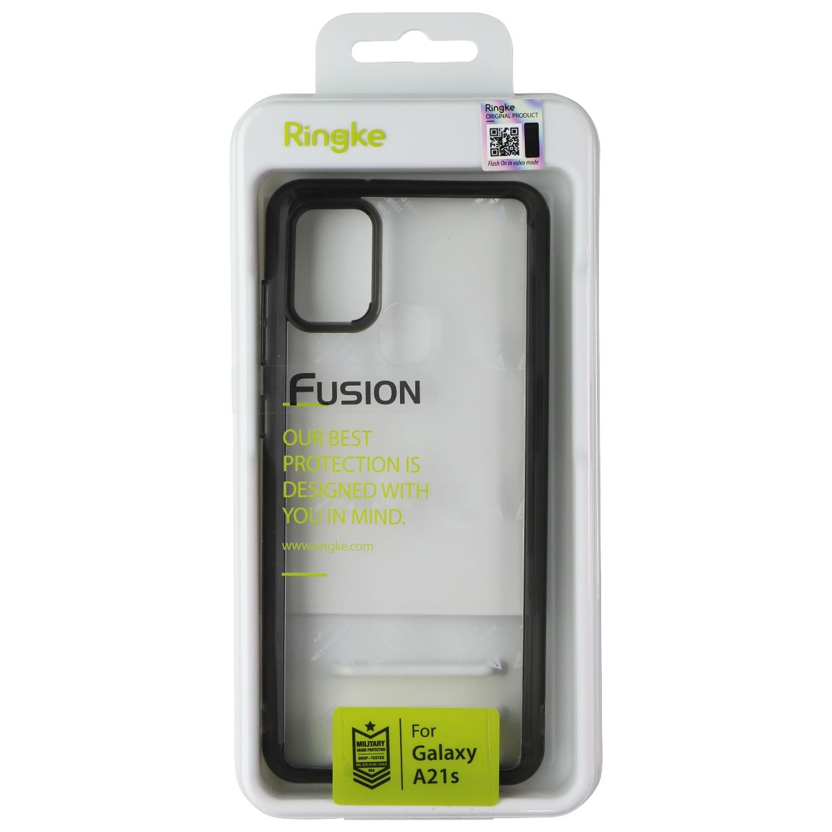 Ringke Fusion Series Case for Samsung Galaxy A21s - Smoke Cell Phone - Cases, Covers & Skins Ringke - Simple Cell Bulk Wholesale Pricing - USA Seller