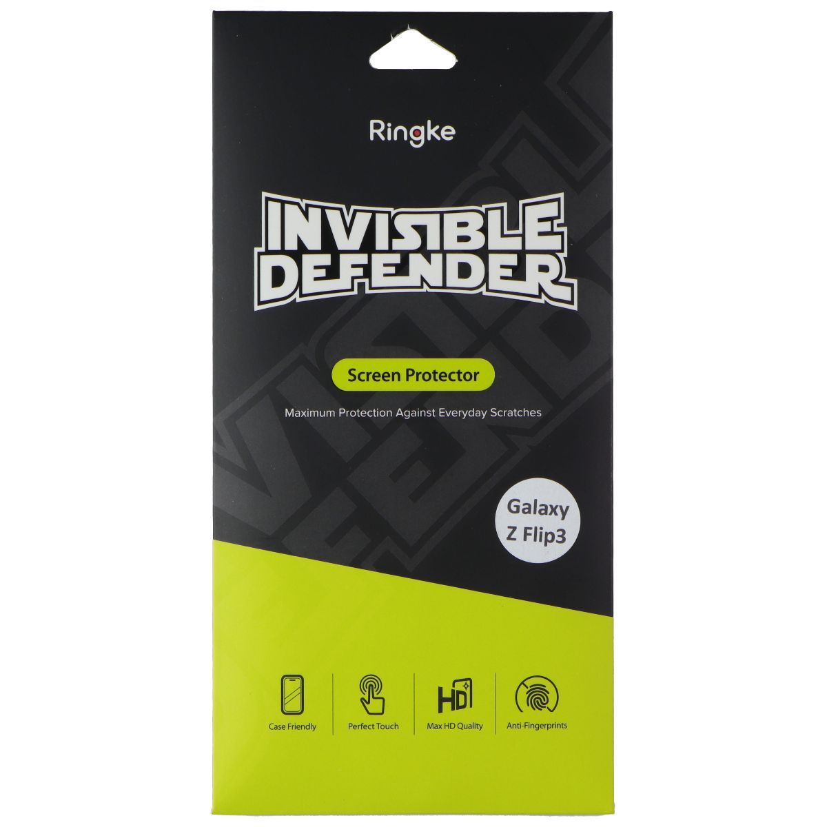 Ringke Invisible Defender Screen Protector for Samsung Galaxy Z Flip3 - 2 Pack Cell Phone - Screen Protectors Ringke - Simple Cell Bulk Wholesale Pricing - USA Seller