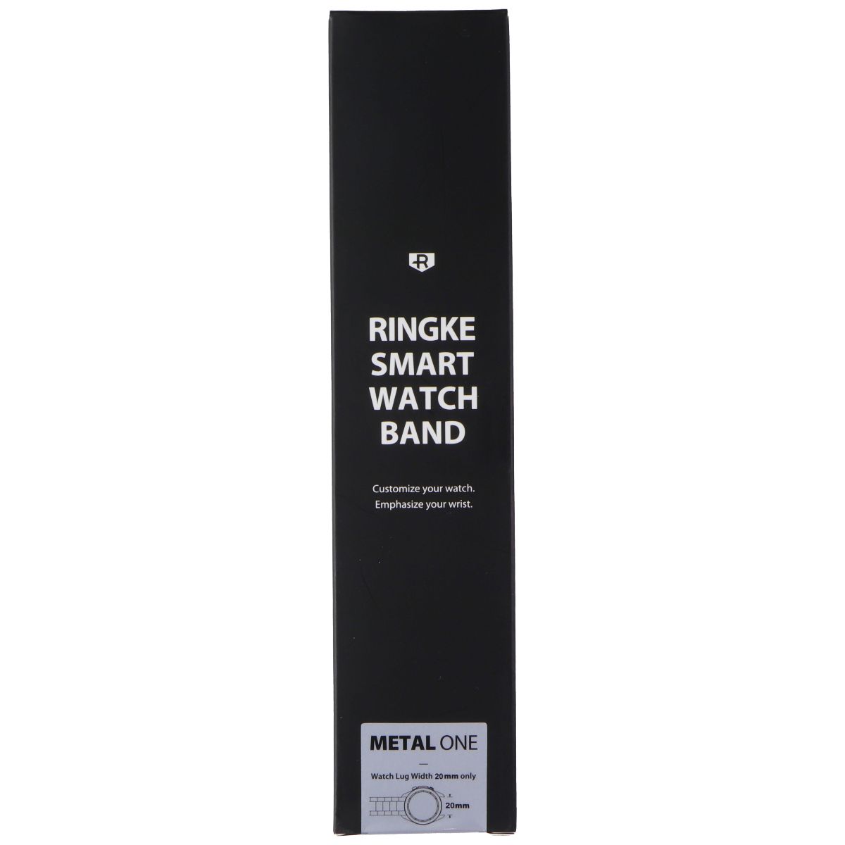 Ringke Metal One Series Watch Band for (20mm) Galaxy Watch Lugs - Silver Smart Watch Accessories - Watch Bands Ringke - Simple Cell Bulk Wholesale Pricing - USA Seller