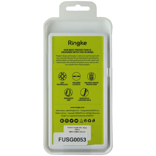 Ringke Fusion X Series Case for Huawei P40 - Clear / Black