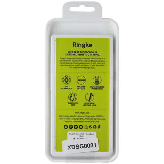 Ringke Fusion X Series Case for Huawei P40 - Camo Black