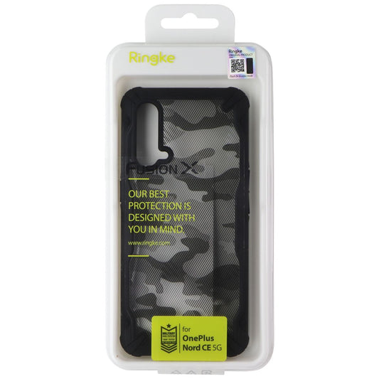 Ringke Fusion X Series Case for OnePlus Nord CE 5G - Black Camo