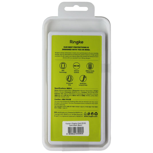 Ringke Fusion X Series Case for OnePlus Nord CE 5G - Black Camo