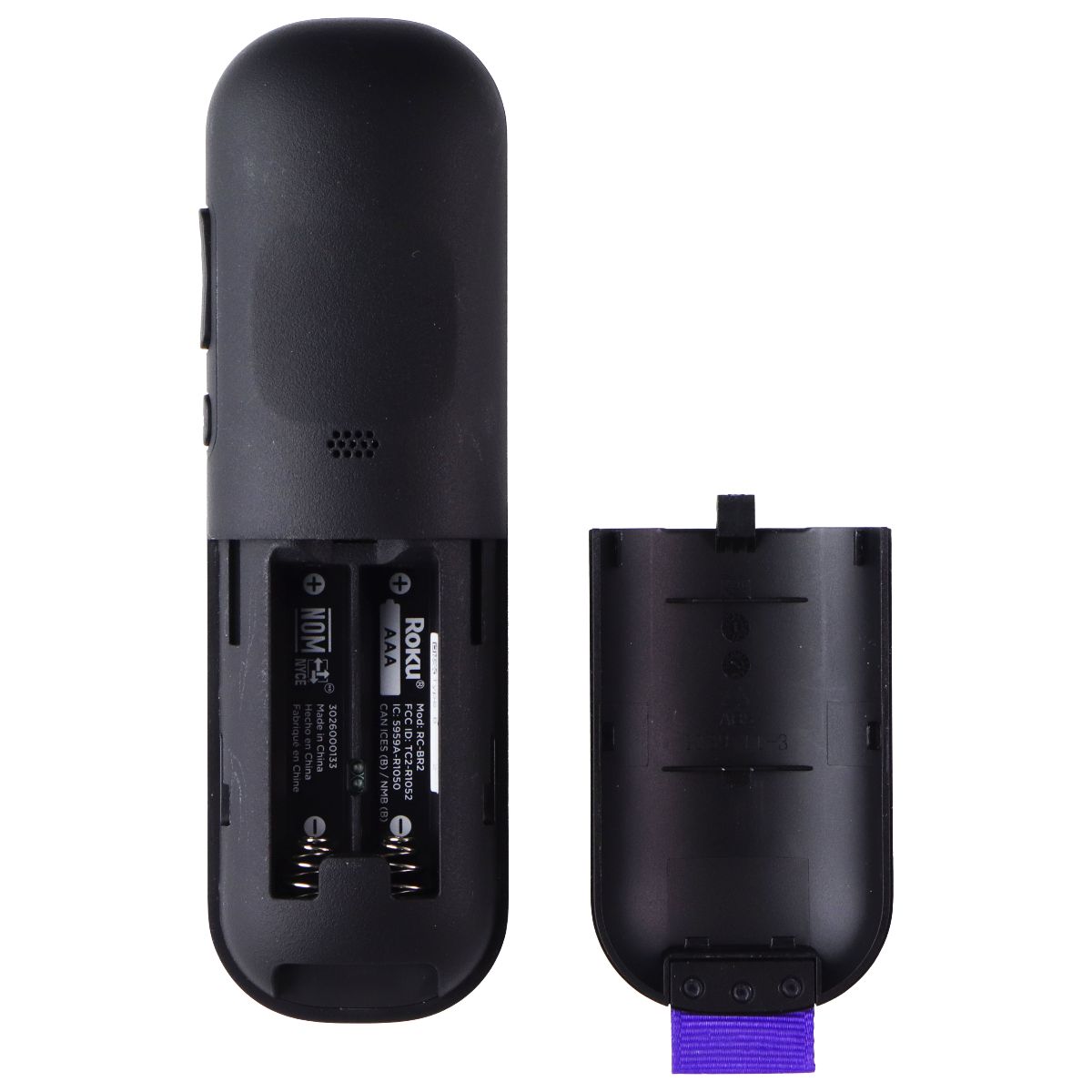 Roku Voice Remote (RC-BR2) with Netflix/Disney+/AppleTV+/PrimeVideo TV, Video & Audio Accessories - Remote Controls Roku - Simple Cell Bulk Wholesale Pricing - USA Seller