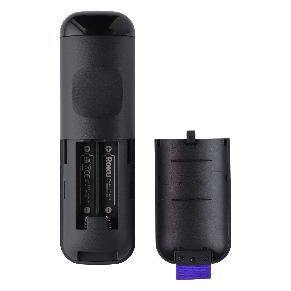 Roku (RC-ALIR) Remote Control w/ Netflix/AppleTV+/Paramount+/HBOMax Keys - Black TV, Video & Audio Accessories - Remote Controls Roku - Simple Cell Bulk Wholesale Pricing - USA Seller