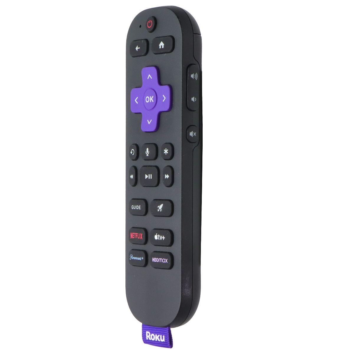Roku Voice Remote with Netflix/AppleTV+/Paramount+/HBO Hot Keys RC-OS1 TV, Video & Audio Accessories - Remote Controls Roku - Simple Cell Bulk Wholesale Pricing - USA Seller