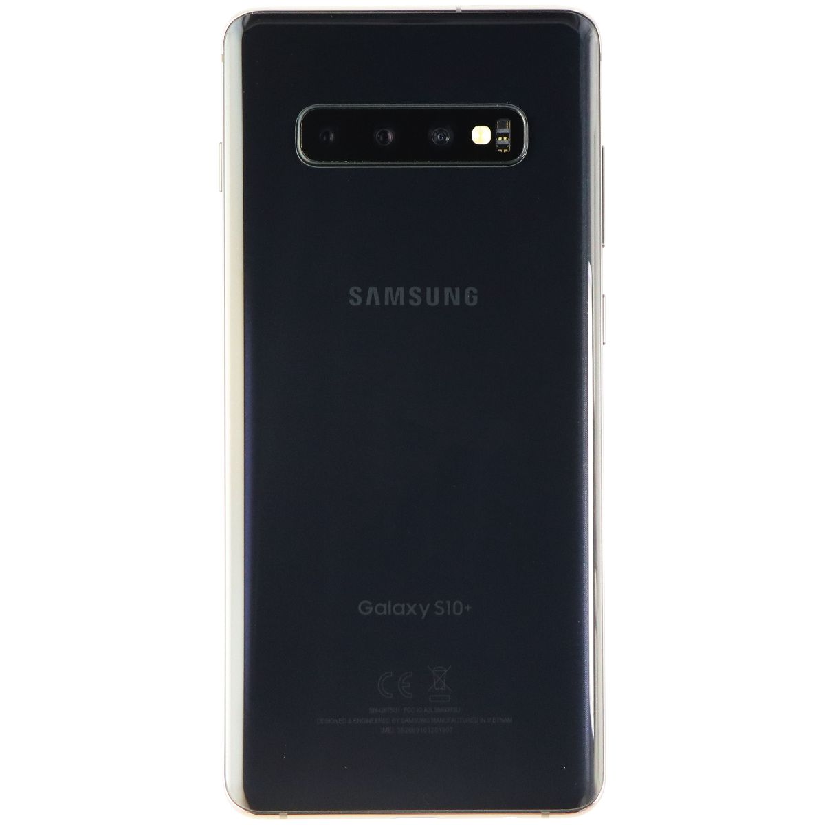 Samsung Galaxy S10+ (6.4-in) Smartphone (SM-G975U) Verizon - 128GB / Prism Black Cell Phones & Smartphones Samsung - Simple Cell Bulk Wholesale Pricing - USA Seller