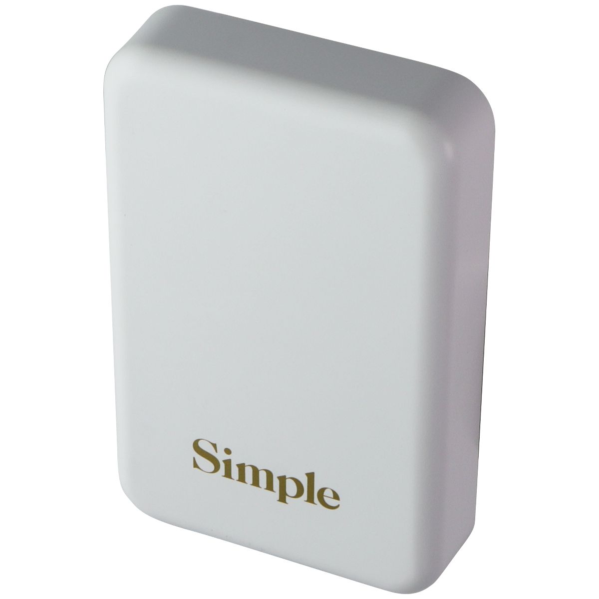 S. Simple (10,000mAh) POWER Magnetic Portable Charger - White Cell Phone - Chargers & Cradles S. Simple    - Simple Cell Bulk Wholesale Pricing - USA Seller