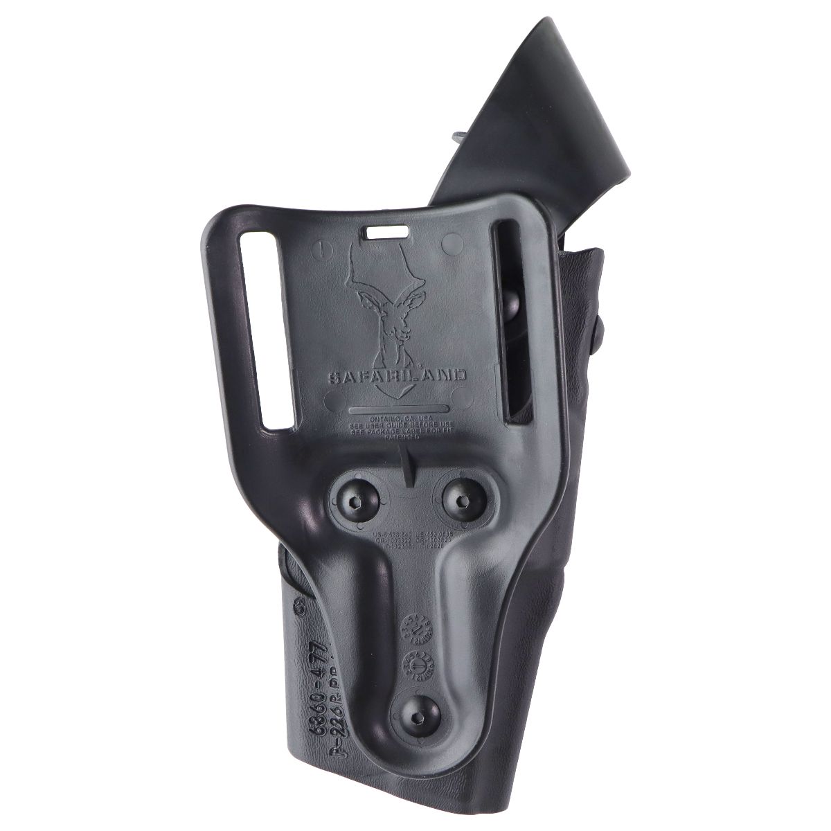 Safariland 6360-477 Left Hand Holster (P-226R / PRAIL / 1914) - Matte Black Other Sporting Goods Safariland - Simple Cell Bulk Wholesale Pricing - USA Seller