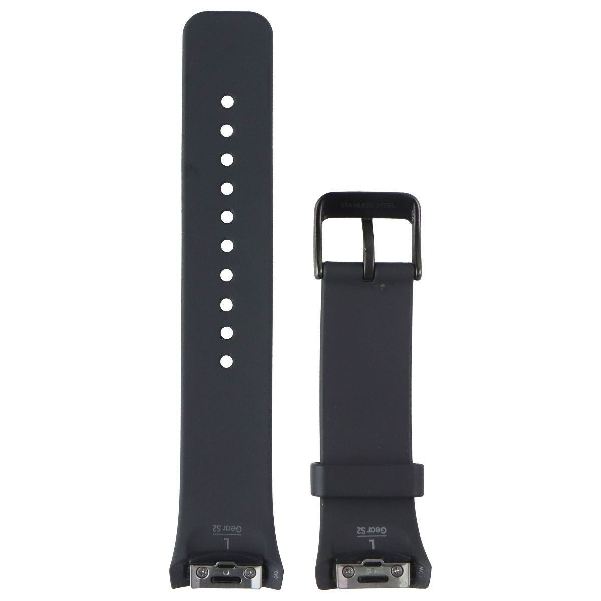 Samsung Gear S2 Smartwatch Replacement Band - Large - Dark Gray Smart Watch Accessories - Watch Bands Samsung - Simple Cell Bulk Wholesale Pricing - USA Seller