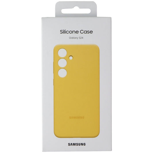Samsung Official Silicone Case for Samsung Galaxy S24 - Yellow (EF-PS921TYE)