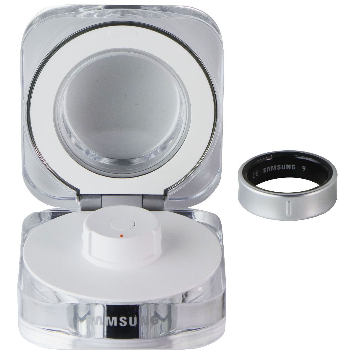 Samsung Galaxy Ring - Ai Bluetooth Smart Ring - Titanium Silver (Size 9) SM-Q509