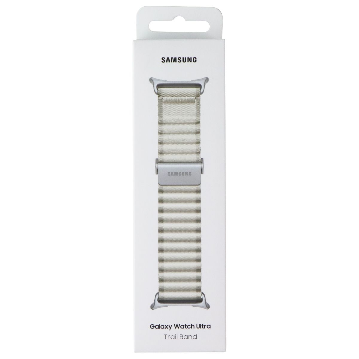 Samsung Galaxy Watch Ultra Trail Band - ONE SIZE - White Sand (ET-SVL70MOE) Smart Watch Accessories - Watch Bands Samsung - Simple Cell Bulk Wholesale Pricing - USA Seller