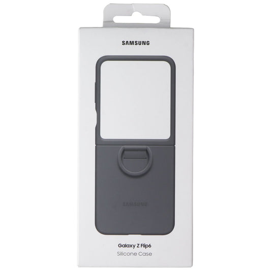 Samsung Silicone Case for Samsung Galaxy Z Flip6 - Gray Cell Phone - Cases, Covers & Skins Samsung    - Simple Cell Bulk Wholesale Pricing - USA Seller