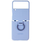 Samsung Official Silicone Cover with Ring for Galaxy Z Flip4 - Arctic Blue Cell Phone - Cases, Covers & Skins Samsung - Simple Cell Bulk Wholesale Pricing - USA Seller