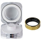 Samsung Galaxy Ring - Ai Bluetooth Smart Ring - Titanium Gold (Size 9) SM-Q509 Fitness Technology - Activity Trackers Samsung - Simple Cell Bulk Wholesale Pricing - USA Seller