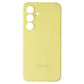 Samsung Official Silicone Case for Galaxy S24 FE - Yellow Cell Phone - Cases, Covers & Skins Samsung - Simple Cell Bulk Wholesale Pricing - USA Seller