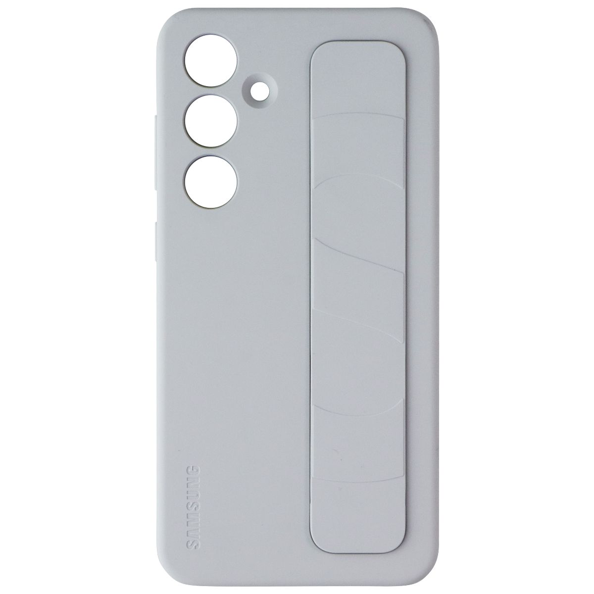 Samsung Official Standing Grip Case for Galaxy S24 FE - Gray Cell Phone - Cases, Covers & Skins Samsung - Simple Cell Bulk Wholesale Pricing - USA Seller