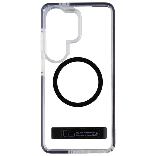 ZAGG Santa Cruz Snap Magnetic Kickstand Case for Galaxy S26 Ultra - Clear/Black Cell Phone - Cases, Covers & Skins Samsung - Simple Cell Bulk Wholesale Pricing - USA Seller