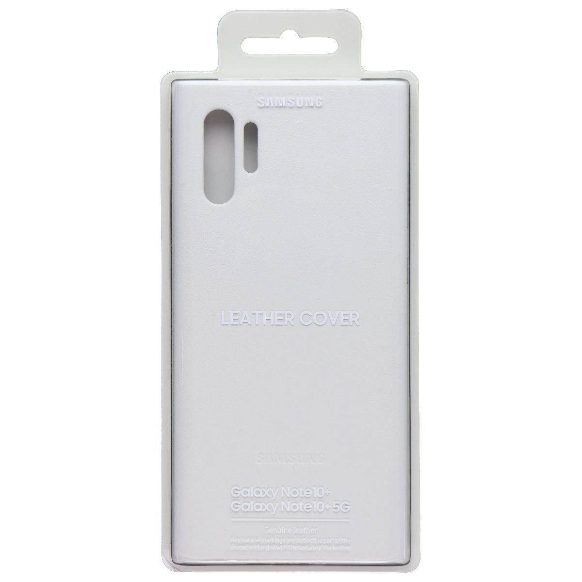 Samsung Official Leather Cover for Samsung Galaxy Note10+ 5G - White Cell Phone - Cases, Covers & Skins Samsung - Simple Cell Bulk Wholesale Pricing - USA Seller