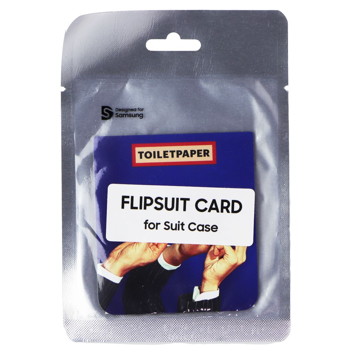 TOILETPAPER Flipsuit Card for Samsung Galaxy Z Flip5 Flipsuit Case - Lipstick Cell Phone - Cases, Covers & Skins Samsung    - Simple Cell Bulk Wholesale Pricing - USA Seller