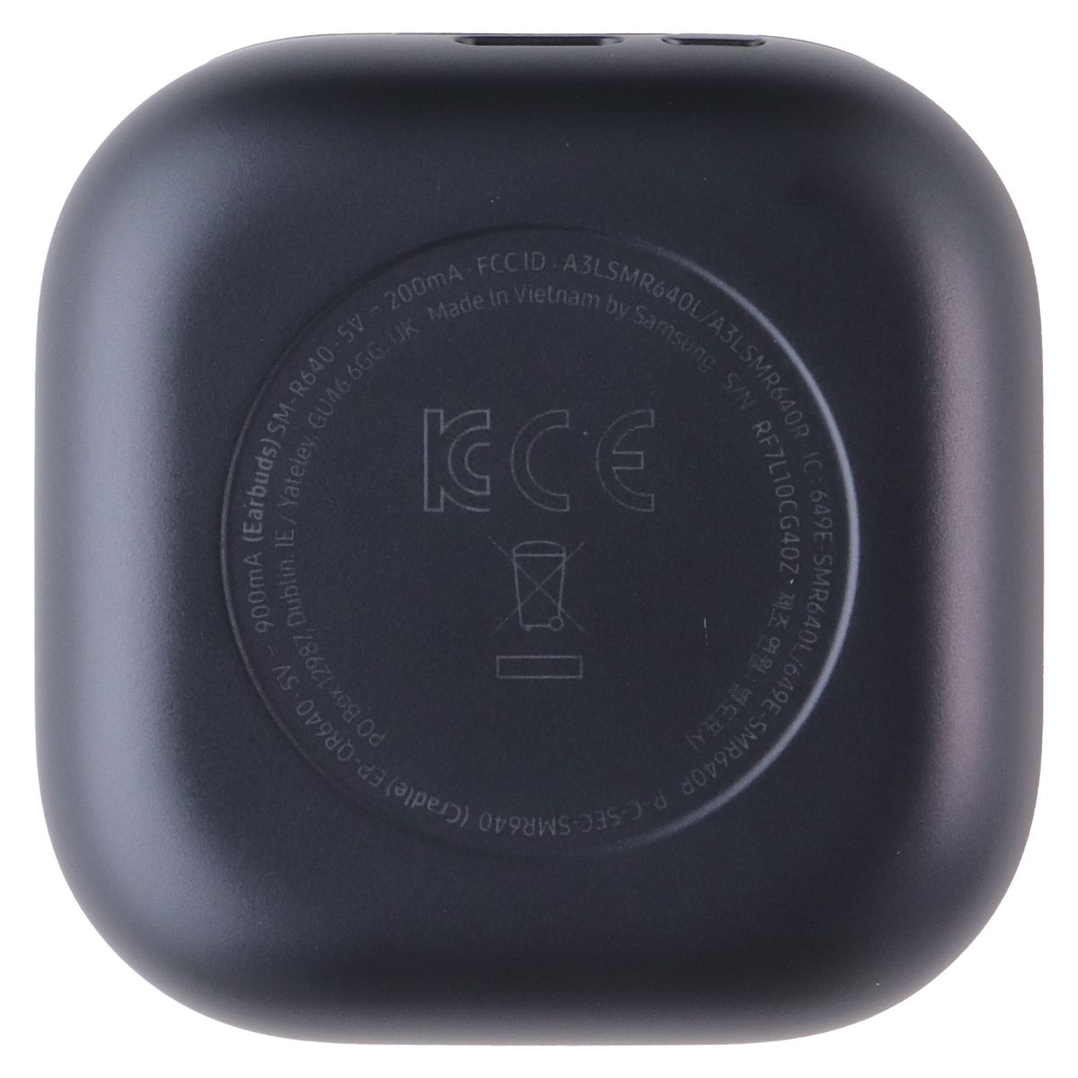 Samsung Replacement Galaxy Buds4 Pro (CASE ONLY) - Black (SM-R640) Portable Audio - Headphones Samsung Electronics - Simple Cell Bulk Wholesale Pricing - USA Seller