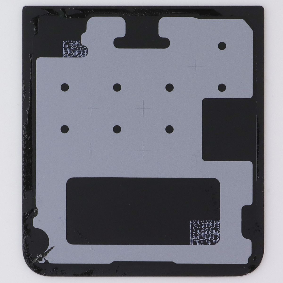 Repair Part OEM Pull Back Glass Bottom Cover for Galaxy Z Flip5 (F731) Graphite
