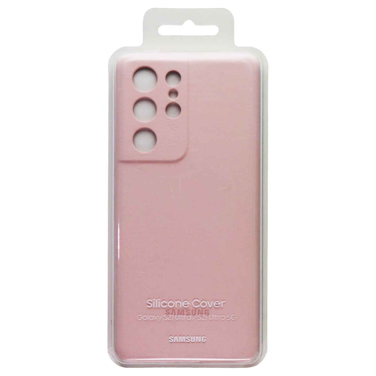 Samsung Silicone Cover for Samsung Galaxy S21 Ultra / S21 Ultra 5G - Pink