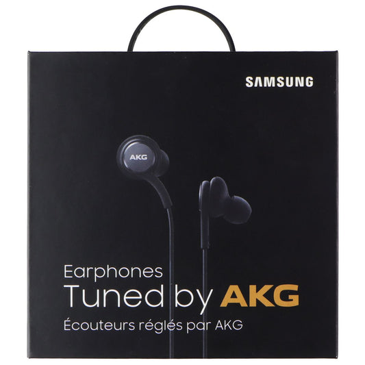 Samsung Wired (3.5mm) Earbud Headphones Powered by AKG w/Carrying Case - Black Portable Audio - Headphones Samsung    - Simple Cell Bulk Wholesale Pricing - USA Seller