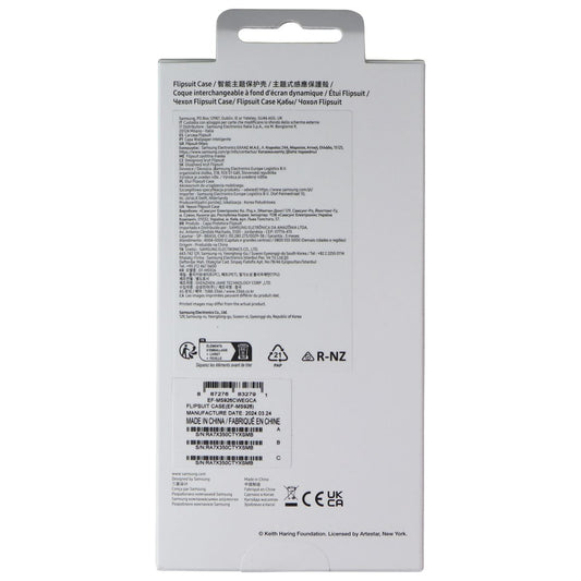 Samsung Official Flipsuit Case for Galaxy S24+ (Plus) - Keith Haring White