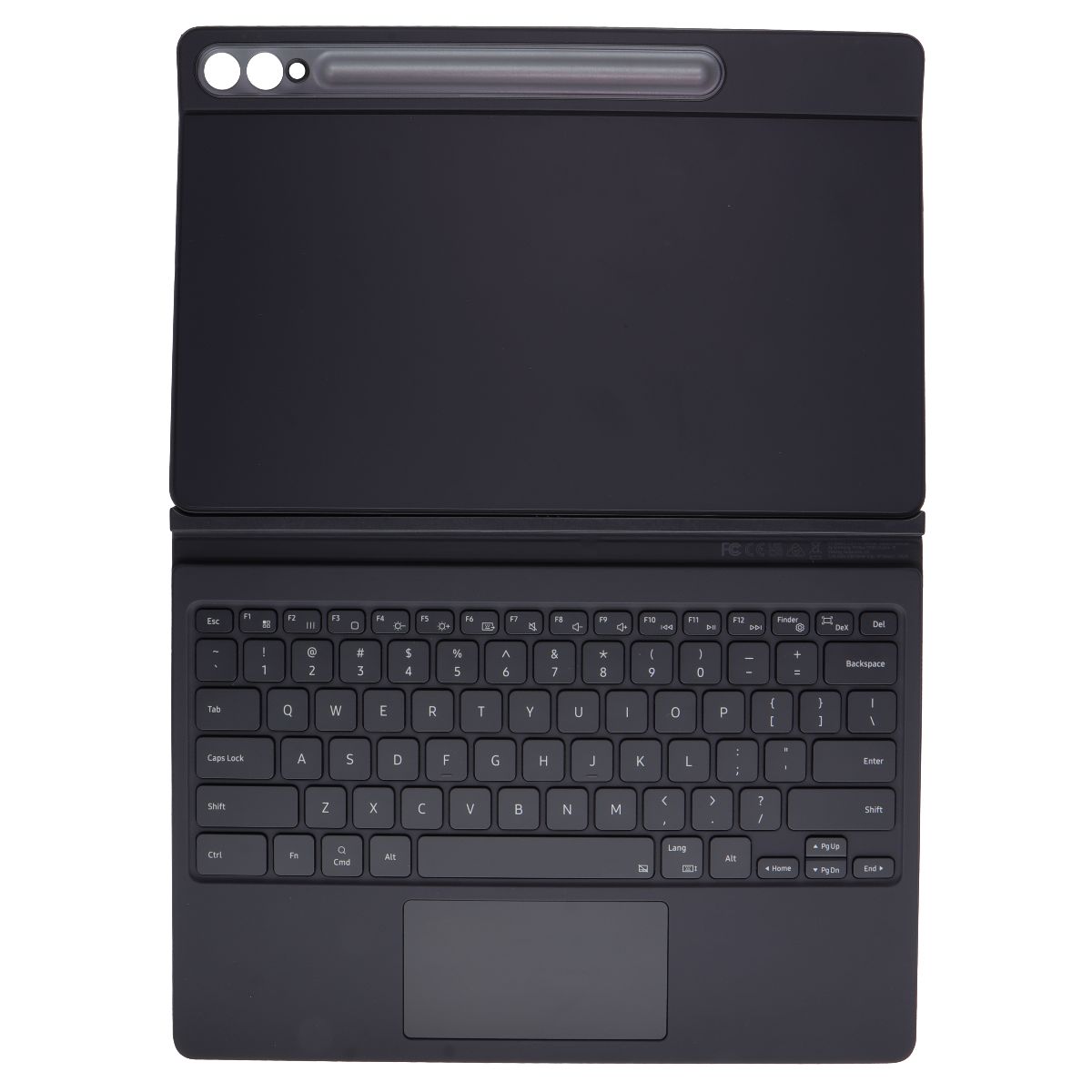 Samsung Official Book Cover Keyboard for Galaxy Tab S9+ / Tab S9 FE+ (Black)