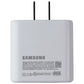 Samsung (USB-C) 5V/3A Super Fast Wall Charger Travel Adapter (EP-TA845) - White