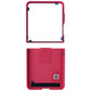 Samsung Official Ring Case (Silicone) for Galaxy Z Flip7 - Coral Red Cell Phone - Cases, Covers & Skins Samsung - Simple Cell Bulk Wholesale Pricing - USA Seller