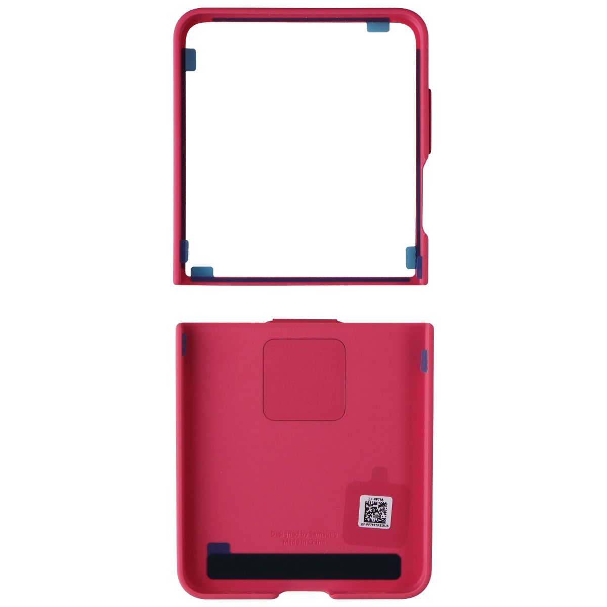 Samsung Official Ring Case (Silicone) for Galaxy Z Flip7 - Coral Red Cell Phone - Cases, Covers & Skins Samsung - Simple Cell Bulk Wholesale Pricing - USA Seller
