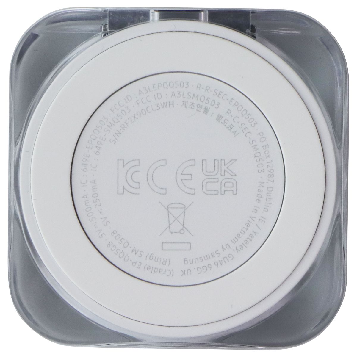 Samsung Galaxy AI Smart Ring Bluetooth Fitness Tracker - Size 8/Titanium Silver