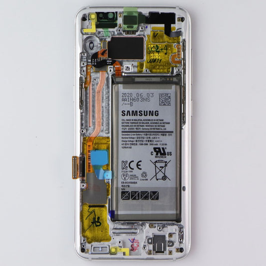 Repair Part SVC LCD Assembly Octa Kit (E/SIL) for Galaxy S8 (SM-G950) Silver Cell Phone - Replacement Parts & Tools Samsung - Simple Cell Bulk Wholesale Pricing - USA Seller