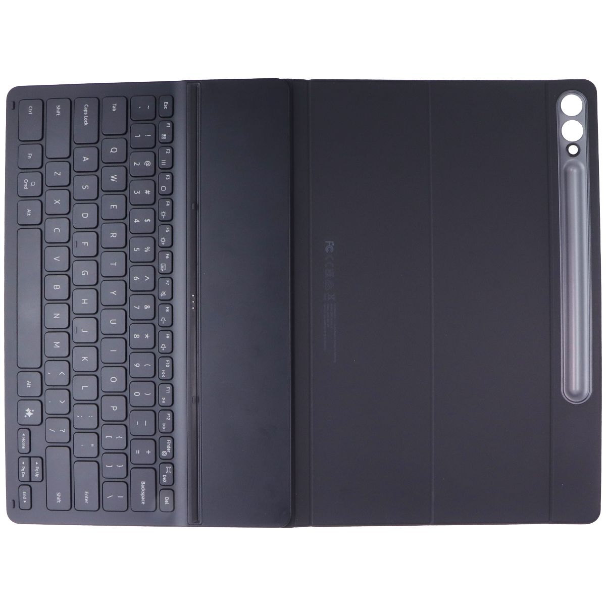 Samsung Book Cover Keyboard Slim for Galaxy Tab S10+/S9+/S9 FE+/ Black (AI KEY)