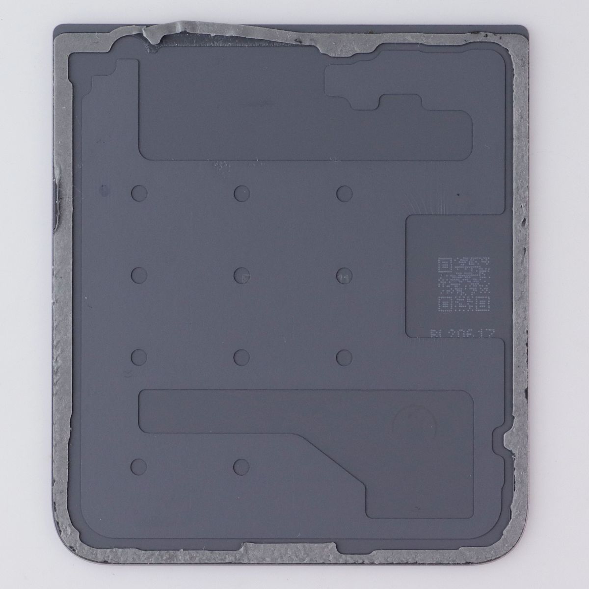 Repair Part - OEM Pull Bottom Back Glass for Galaxy Z Flip 4 (Purple)