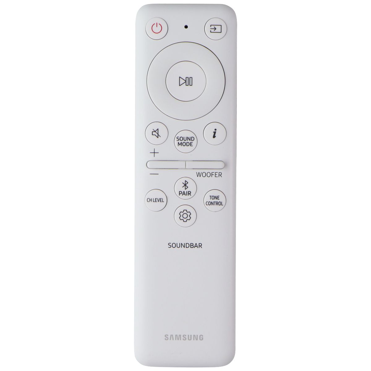Samsung Rechargeable Remote Control (AH81-15184A) for Samsung Soundbars - White TV, Video & Audio Accessories - Remote Controls Samsung - Simple Cell Bulk Wholesale Pricing - USA Seller