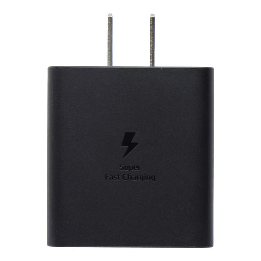 Samsung (50W) Power Adapter Duo USB-C Wall Charger with Cable - Black (EP-T5020) Cell Phone - Cables & Adapters Samsung - Simple Cell Bulk Wholesale Pricing - USA Seller