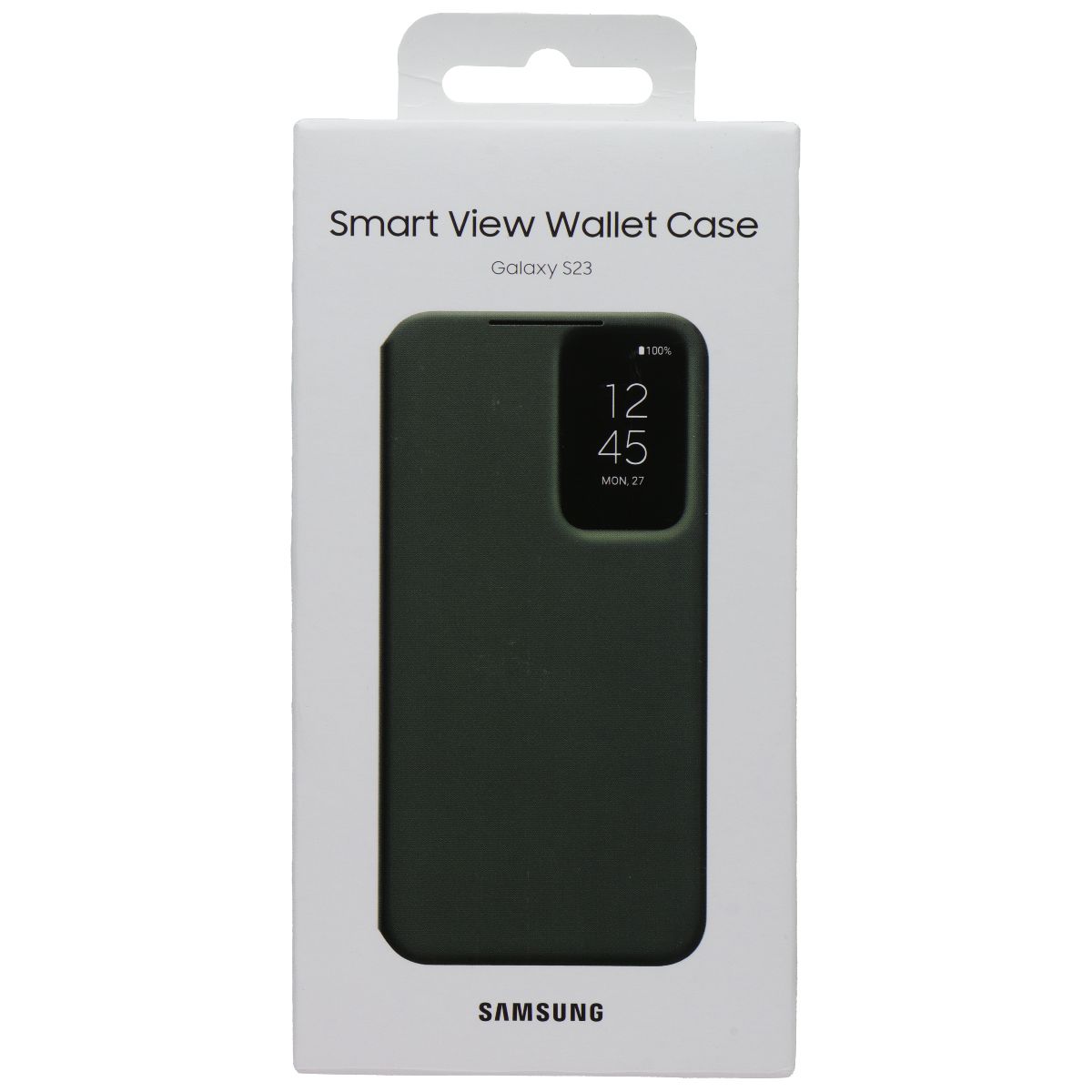 Samsung Smart View Wallet Case for Galaxy S23 - Green Cell Phone - Cases, Covers & Skins Samsung    - Simple Cell Bulk Wholesale Pricing - USA Seller